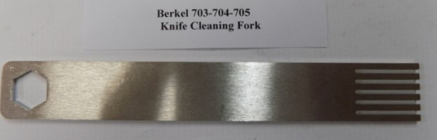 Tenderizer Knife Cleaning Fork for Berkel 703, 704 & 705 Meat Tenderizers.